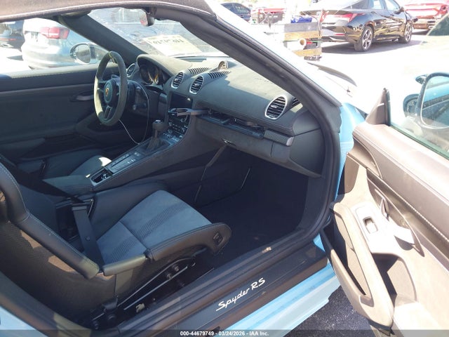 WP0CE2A85SK237475 Porsche 718 Spyder Rs