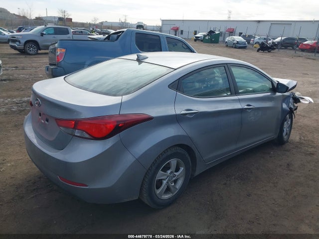 2015 Hyundai Elantra Se მანქანა იყიდება აუქციონზე, vin: 5NPDH4AE8FH647334, აუქციონის ნომერი: 44679778