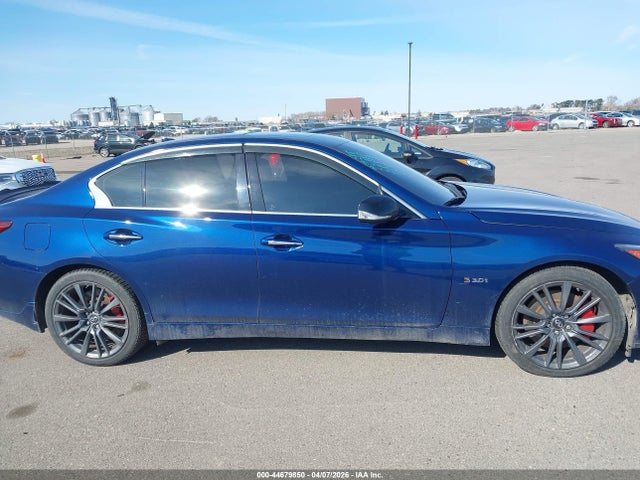 JN1FV7AR1LM660274 Infiniti Q50 Red Sport 400 Awd