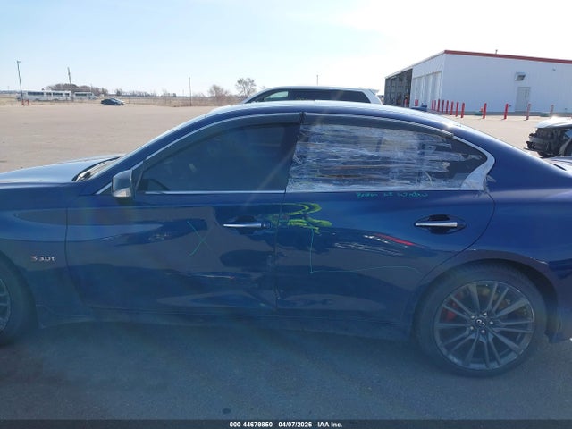 JN1FV7AR1LM660274 Infiniti Q50 Red Sport 400 Awd