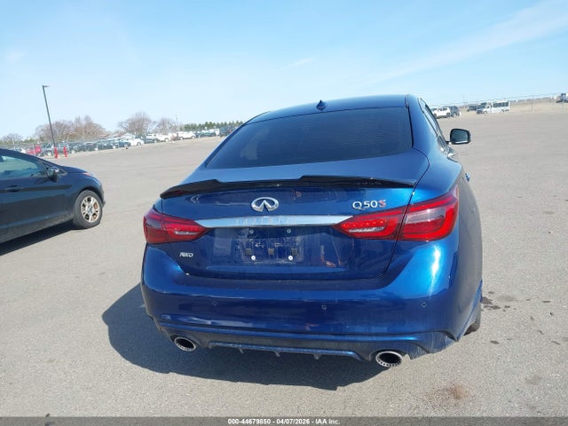 JN1FV7AR1LM660274 Infiniti Q50 Red Sport 400 Awd
