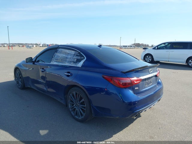 JN1FV7AR1LM660274 Infiniti Q50 Red Sport 400 Awd