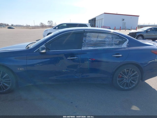 JN1FV7AR1LM660274 Infiniti Q50 Red Sport 400 Awd