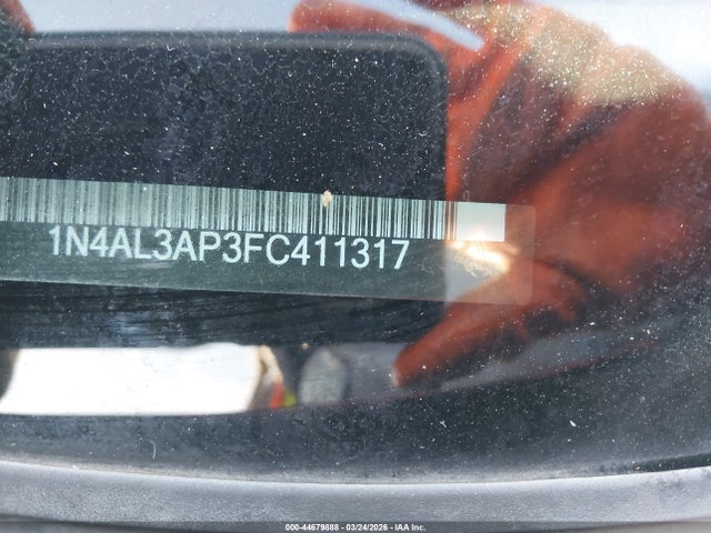 Nissan Altima 2.5 S 2015 1N4AL3AP3FC411317 Image 9