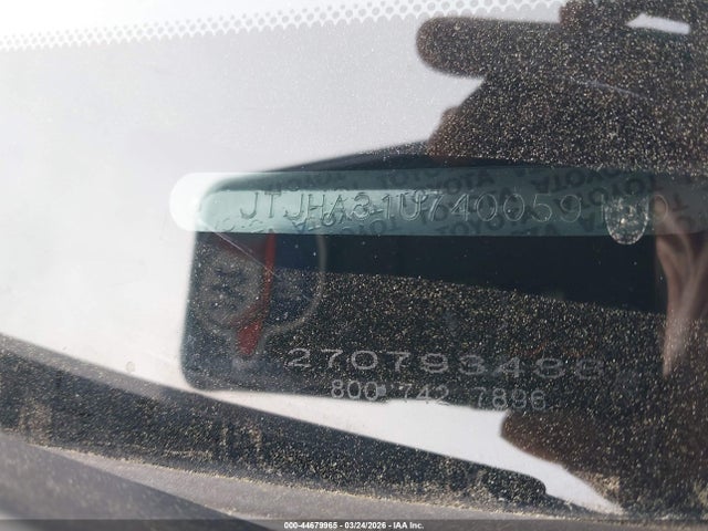 Aukcja sprzedaży 2004 Lexus Rx 330, vin: JTJHA31U740059150, numer aukcji: 44679965