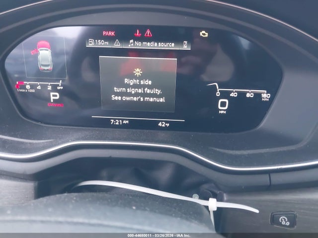 Продаж на аукціоні авто 2021 Audi A5 Sportback Premium Plus 45 Tfsi Quattro S Tronic, vin: WAUFACF52MA003765, номер лоту: 44680011