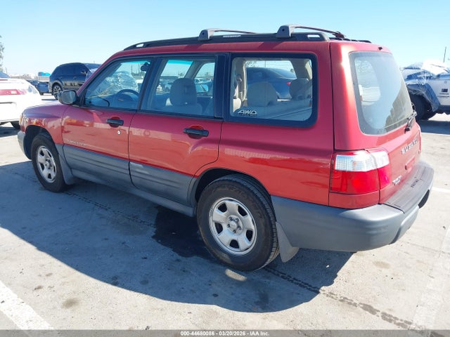 Продаж на аукціоні авто 2001 Subaru Forester L, vin: JF1SF63511H707375, номер лоту: 44680086
