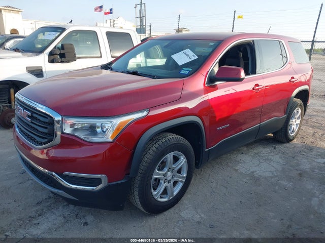 44680136 :رقم المزاد ، 1GKKNKLA2KZ296488 vin ، 2019 Gmc Acadia Sle-1 مزاد بيع