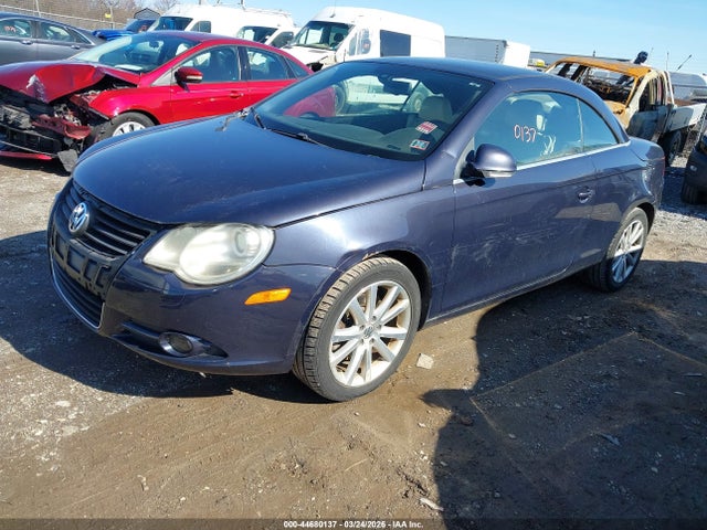 2007 Volkswagen Eos 2.0t მანქანა იყიდება აუქციონზე, vin: WVWFA71F27V048678, აუქციონის ნომერი: 44680137