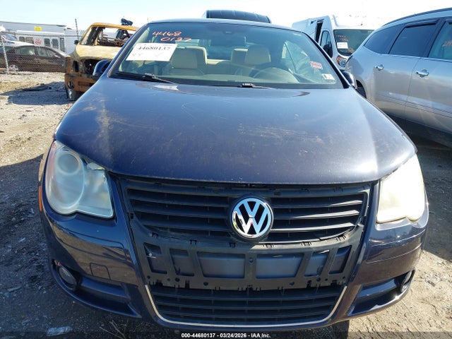 2007 Volkswagen Eos 2.0t მანქანა იყიდება აუქციონზე, vin: WVWFA71F27V048678, აუქციონის ნომერი: 44680137