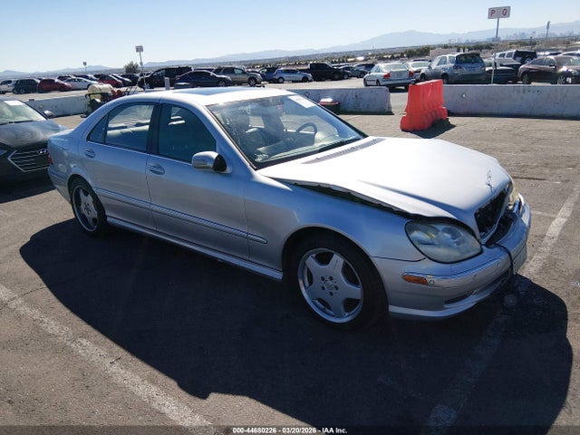 2001 MERCEDES-BENZ S 500 WDBNG75J51A160977