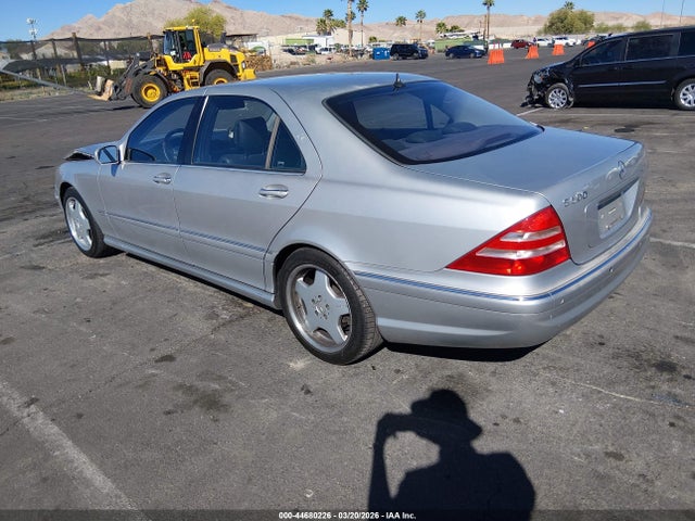 2001 MERCEDES-BENZ S 500 WDBNG75J51A160977 Photo 2