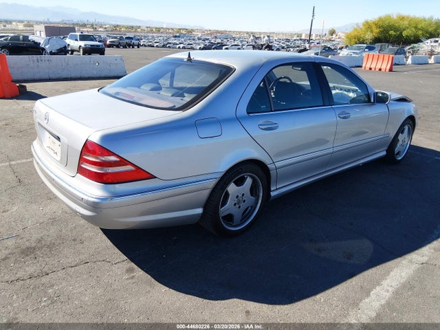 2001 MERCEDES-BENZ S 500 WDBNG75J51A160977 Photo 3