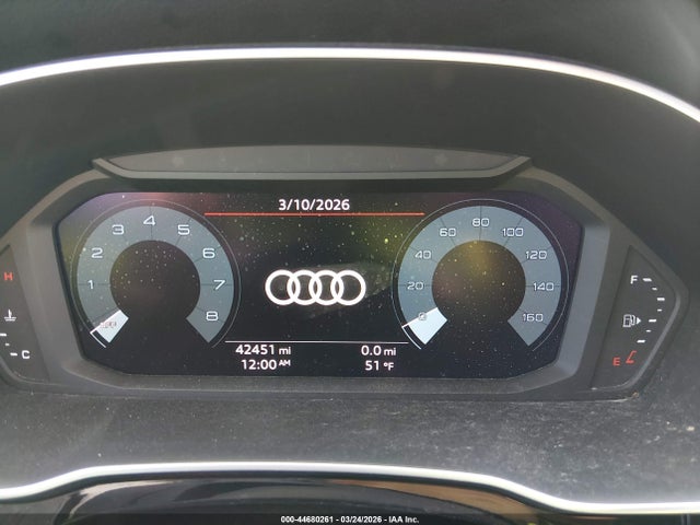 44680261 :رقم المزاد ، WA1DECF34S1015890 vin ، 2025 Audi Q3 Premium 45 Tfsi S Line Quattro Tiptronic مزاد بيع