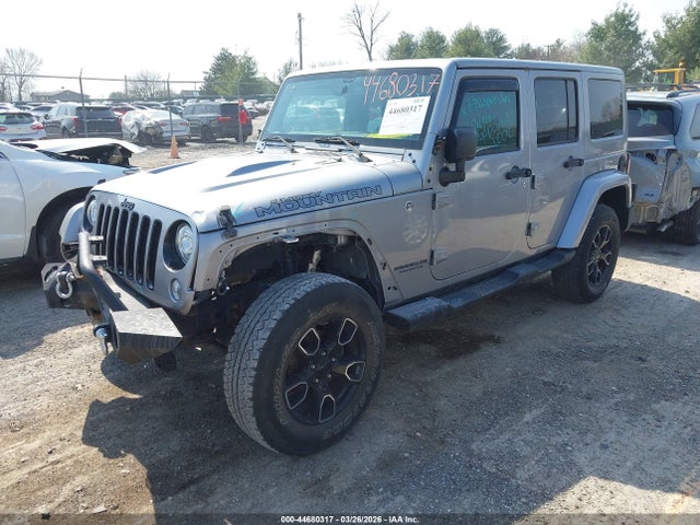 Продажа на аукционе авто 2017 Jeep Wrangler Unlimited Smoky Mountain 4x4, vin: 1C4BJWEG3HL700135, номер лота: 44680317