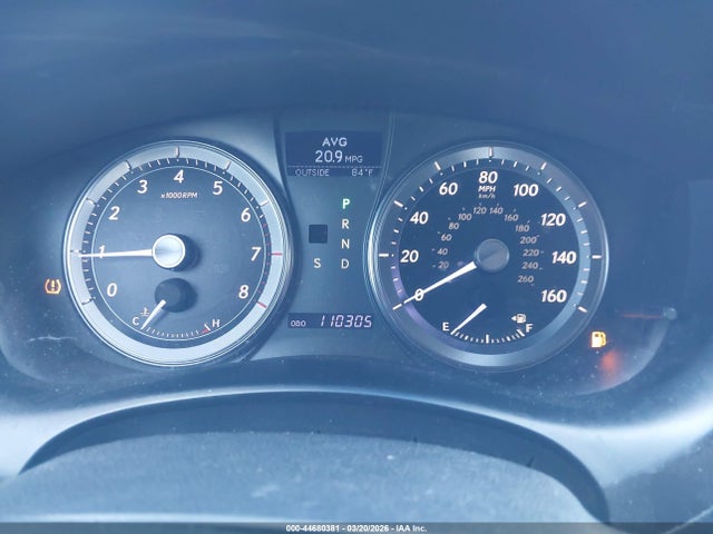 44680381 :رقم المزاد ، JTHBK1EG5C2490246 vin ، 2012 Lexus Es 350 مزاد بيع