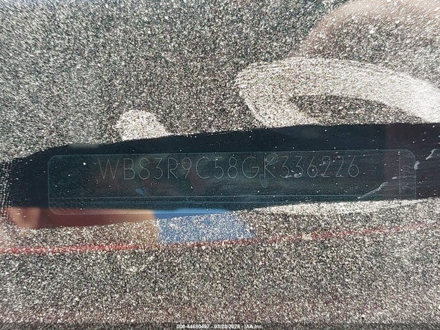 44680457 :رقم المزاد ، WBS3R9C58GK336226 vin ، 2016 Bmw M4 مزاد بيع