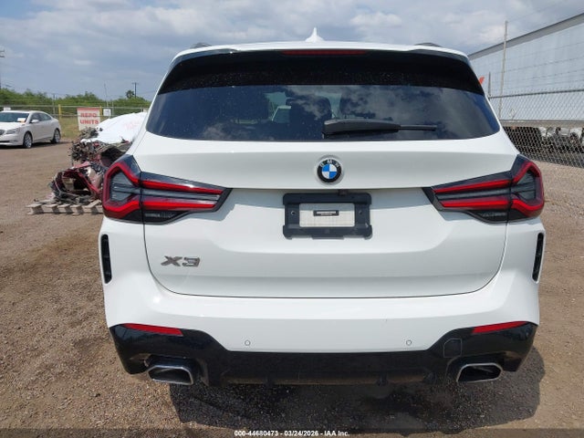 2022 Bmw X3 Sdrive30i მანქანა იყიდება აუქციონზე, vin: WBX47DP0XNN166002, აუქციონის ნომერი: 44680473