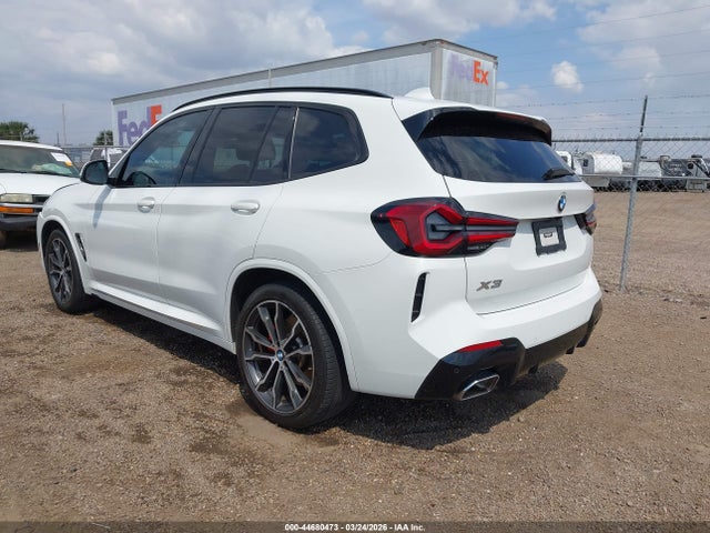 2022 Bmw X3 Sdrive30i მანქანა იყიდება აუქციონზე, vin: WBX47DP0XNN166002, აუქციონის ნომერი: 44680473