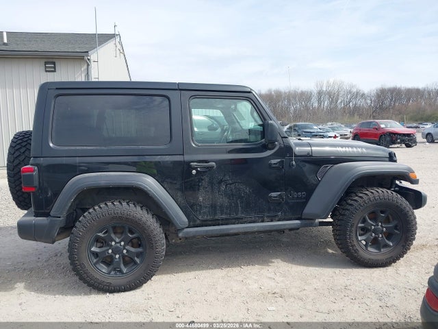 2021 Jeep Wrangler Willys 4x4 მანქანა იყიდება აუქციონზე, vin: 1C4GJXAN8MW679839, აუქციონის ნომერი: 44680499