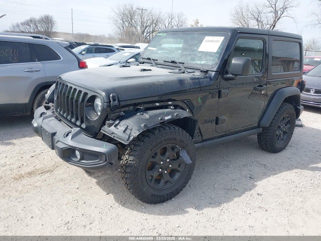 2021 Jeep Wrangler Willys 4x4 მანქანა იყიდება აუქციონზე, vin: 1C4GJXAN8MW679839, აუქციონის ნომერი: 44680499