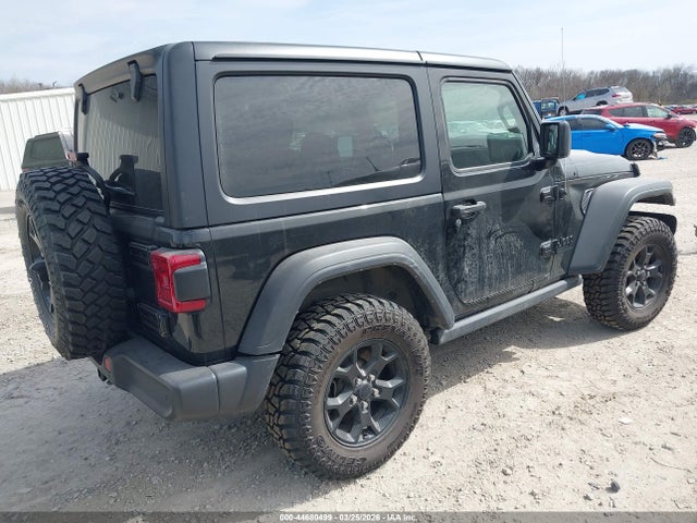 2021 Jeep Wrangler Willys 4x4 მანქანა იყიდება აუქციონზე, vin: 1C4GJXAN8MW679839, აუქციონის ნომერი: 44680499