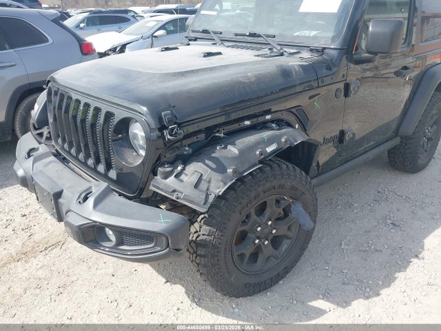 2021 Jeep Wrangler Willys 4x4 მანქანა იყიდება აუქციონზე, vin: 1C4GJXAN8MW679839, აუქციონის ნომერი: 44680499