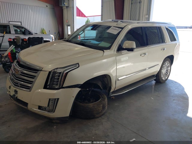 2015 Cadillac Escalade Platinum მანქანა იყიდება აუქციონზე, vin: 1GYS4PKJ0FR601760, აუქციონის ნომერი: 44680602