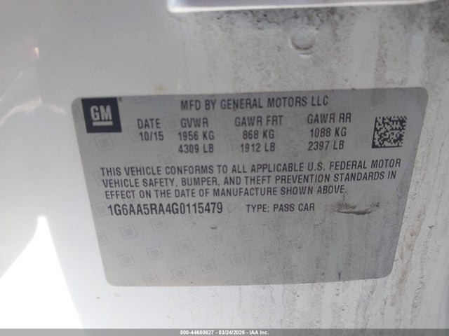 2016 CADILLAC ATS 1G6AA5RA4G0115479 Photo 8