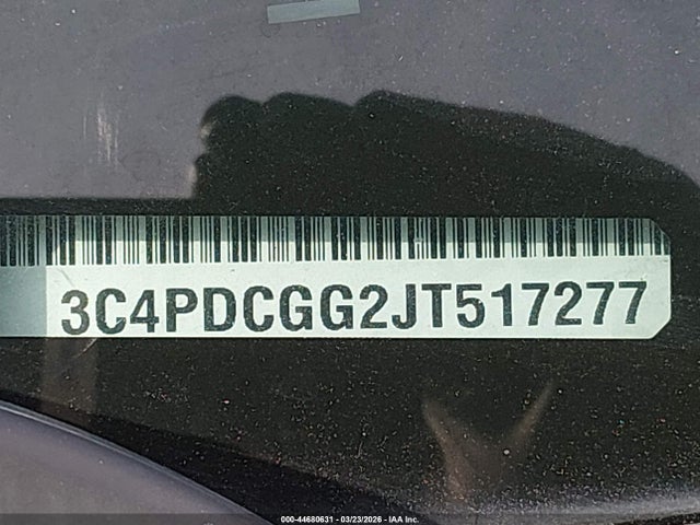 3C4PDCGG2JT517277 Dodge Journey Crossroad