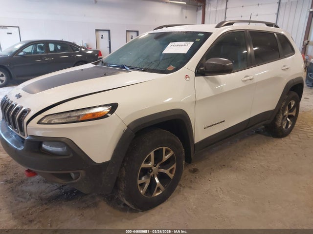 44680681 :رقم المزاد ، 1C4PJMBB1HW513039 vin ، 2017 Jeep Cherokee Trailhawk 4x4 مزاد بيع