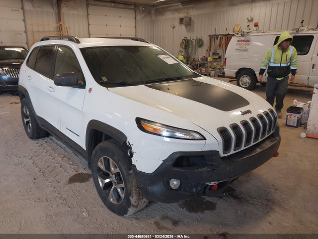 44680681 :رقم المزاد ، 1C4PJMBB1HW513039 vin ، 2017 Jeep Cherokee Trailhawk 4x4 مزاد بيع