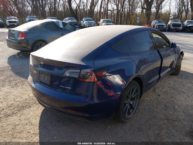 44680700 :رقم المزاد ، 5YJ3E1EB1NF184680 vin ، 2022 Tesla Model 3 Long Range Dual Motor All-wheel Drive مزاد بيع