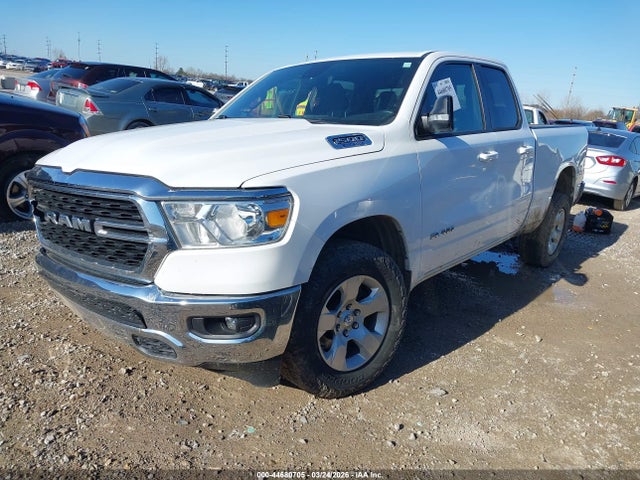 44680705 :رقم المزاد ، 1C6RRFBG5NN340496 vin ، 2022 Ram 1500 Big Horn  4x4 6'4 Box مزاد بيع