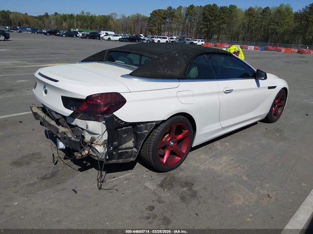 Aukcja sprzedaży 2012 Bmw 640i, vin: WBALW7C58CC618470, numer aukcji: 44680714