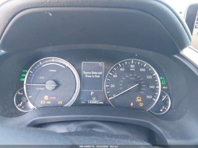 44680715 :رقم المزاد ، 2T2BGMCA5GC006307 vin ، 2016 Lexus Rx 450h مزاد بيع