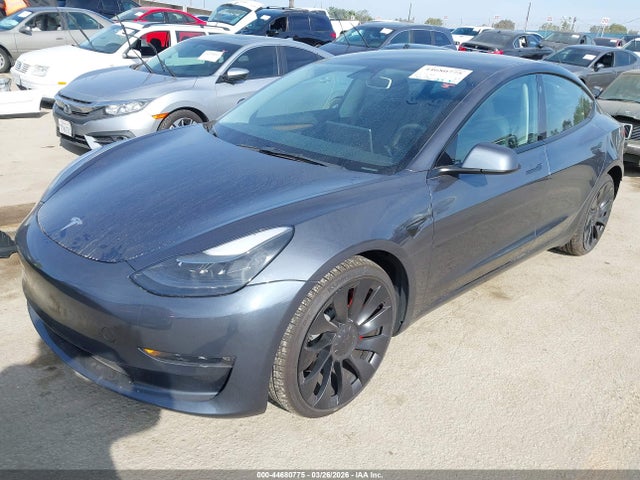 Продажа на аукционе авто 2023 Tesla Model 3 Performance Dual Motor All-wheel Drive, vin: 5YJ3E1ECXPF497738, номер лота: 44680775