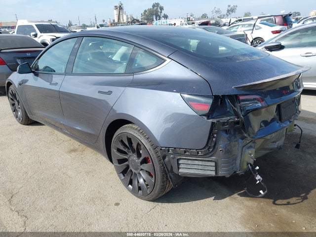 Продажа на аукционе авто 2023 Tesla Model 3 Performance Dual Motor All-wheel Drive, vin: 5YJ3E1ECXPF497738, номер лота: 44680775