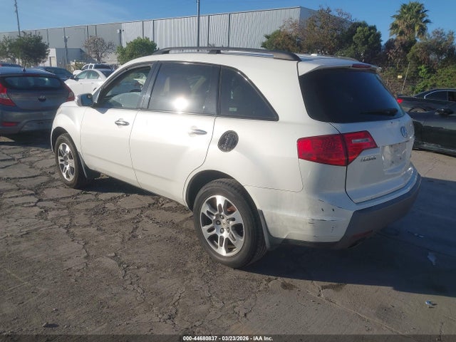 Продаж на аукціоні авто 2007 Acura Mdx Technology Package, vin: 2HNYD284X7H506154, номер лоту: 44680837