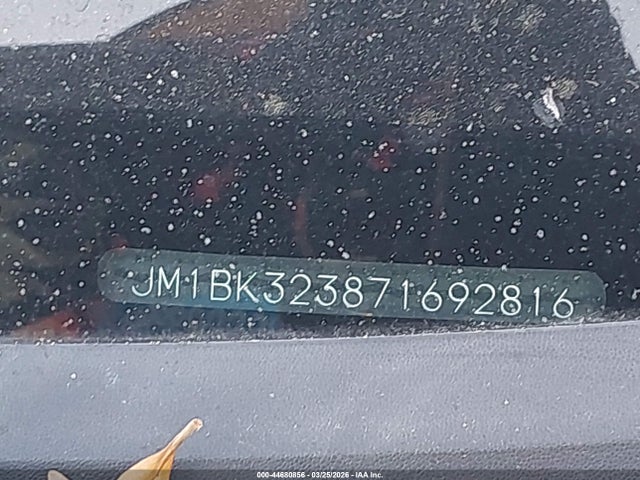 Продажа на аукционе авто 2007 Mazda Mazda3 S Sport, vin: JM1BK323871692816, номер лота: 44680856