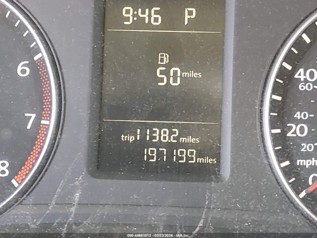 44681012 :رقم المزاد ، 1VWAP7A38DC052012 vin ، 2013 Volkswagen Passat 2.5l S مزاد بيع