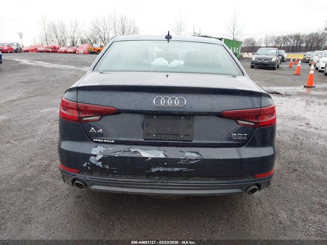 2018 Audi A4 2.0t Premium მანქანა იყიდება აუქციონზე, vin: WAUFNAF4XJN002061, აუქციონის ნომერი: 44681127