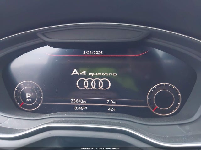 2018 Audi A4 2.0t Premium მანქანა იყიდება აუქციონზე, vin: WAUFNAF4XJN002061, აუქციონის ნომერი: 44681127