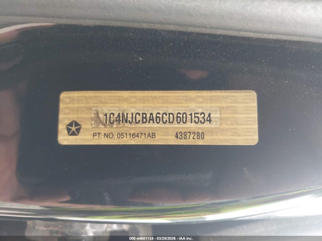 2012 JEEP COMPASS 1C4NJCBA6CD601534 Photo 8