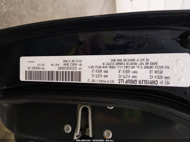 44681204 :رقم المزاد ، 2C3CCACG6CH265805 vin ، 2012 Chrysler 300 Limited مزاد بيع