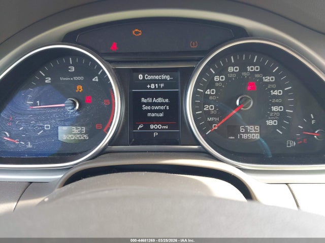 44681269 :رقم المزاد ، WA1VMBFE9ED016104 vin ، 2014 Audi Q7 3.0 Tdi Premium مزاد بيع