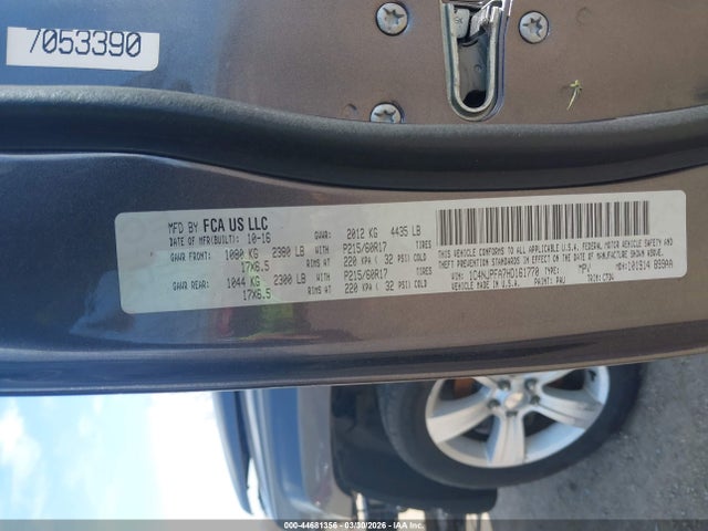 2017 JEEP PATRIOT 1C4NJPFA7HD161770 Photo 8