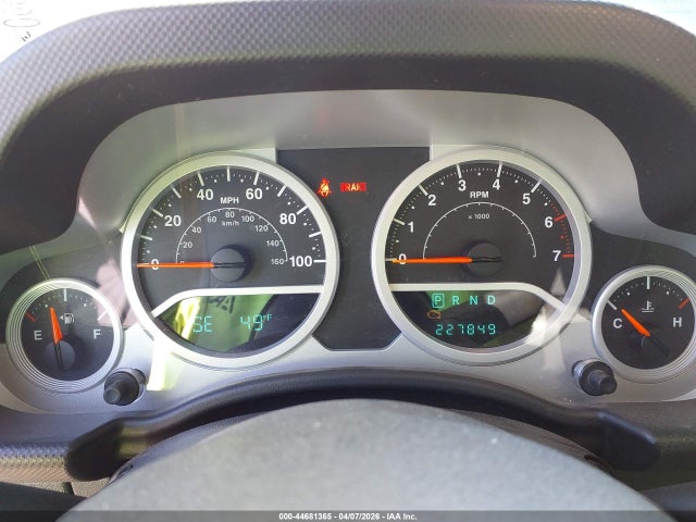 2010 Jeep Wrangler Sport მანქანა იყიდება აუქციონზე, vin: 1J4AA2D12AL167096, აუქციონის ნომერი: 44681365