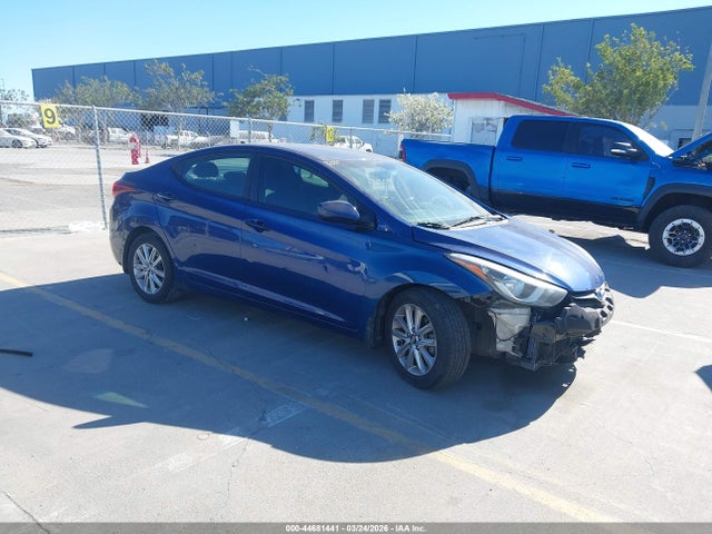 Hyundai ELANTRA SE 2015 5NPDH4AE9FH593509 Image 1