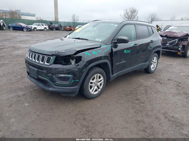 2017 Jeep New Compass Sport Fwd მანქანა იყიდება აუქციონზე, vin: 3C4NJCAB3HT682021, აუქციონის ნომერი: 44681468